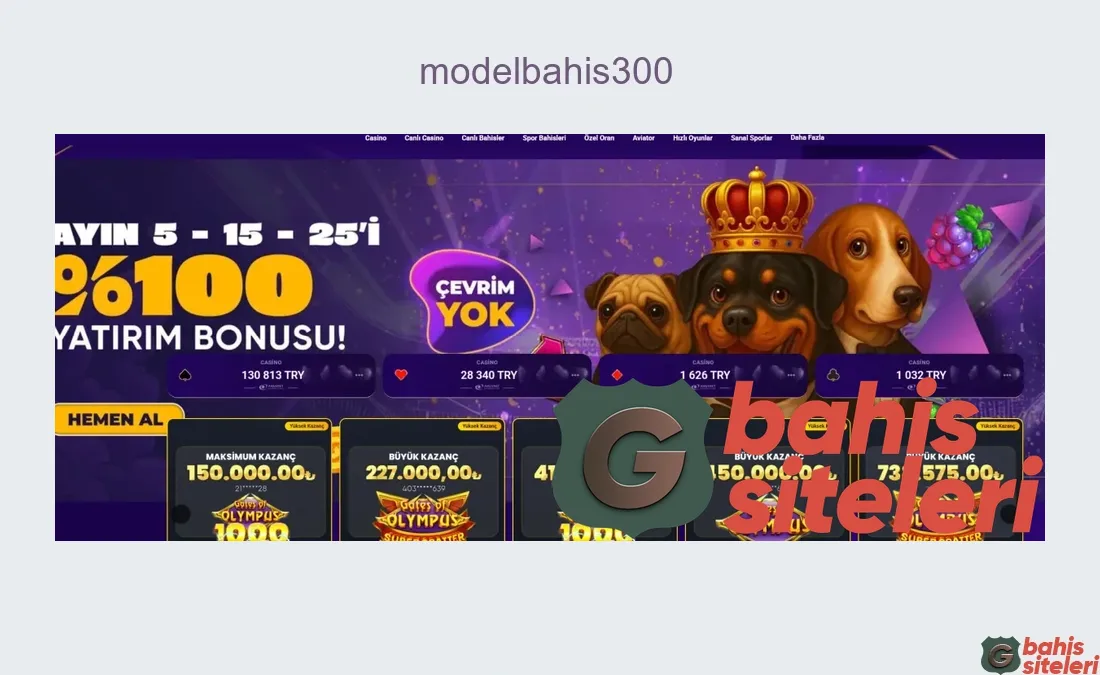 Modelbahis300