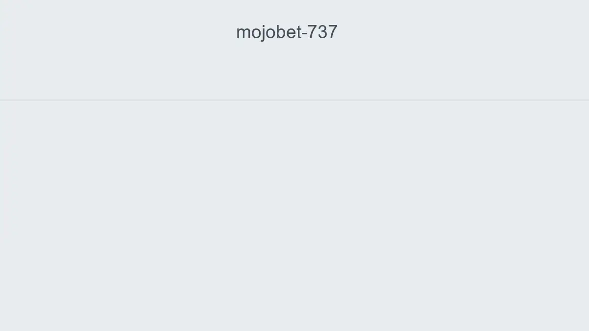 Mojobet 737