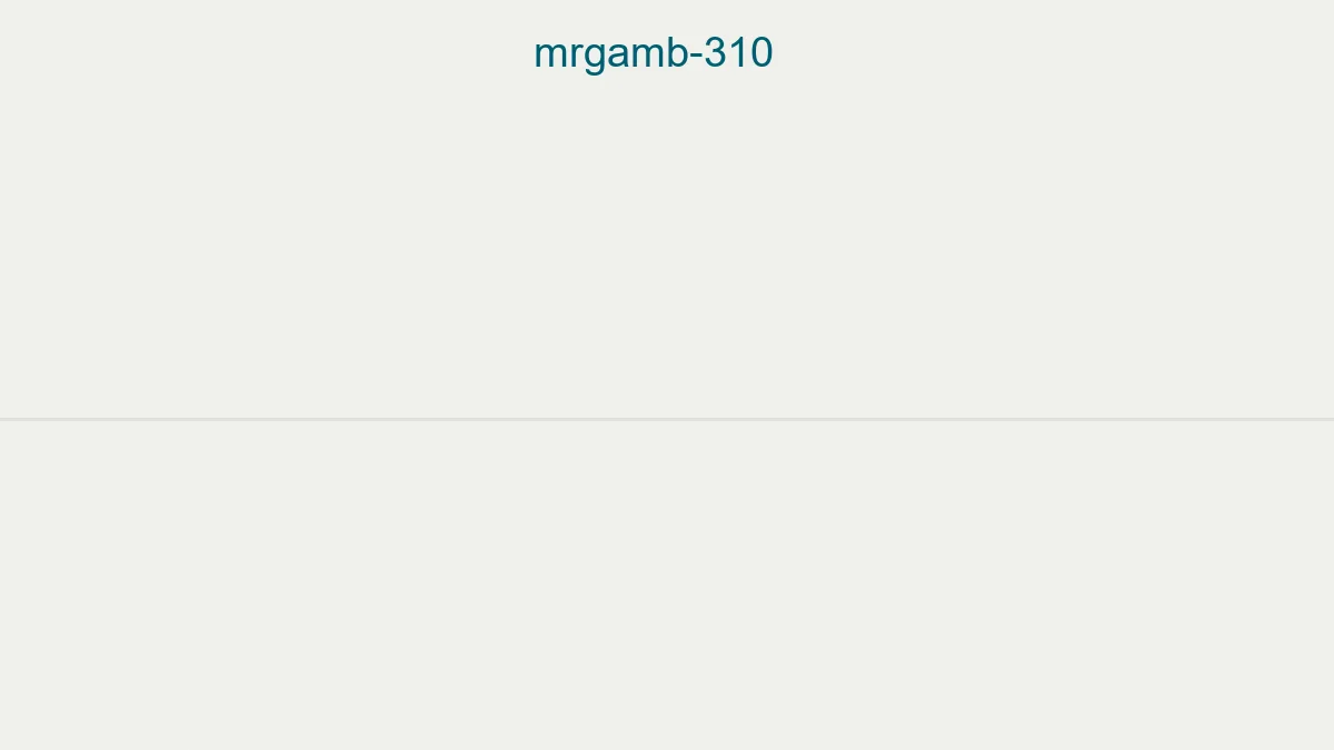 Mrgamb 310