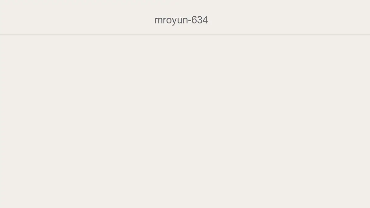 Mroyun 634