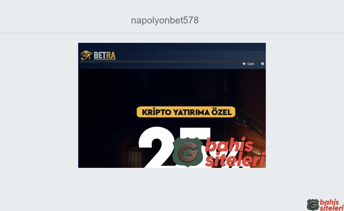 Napolyonbet578