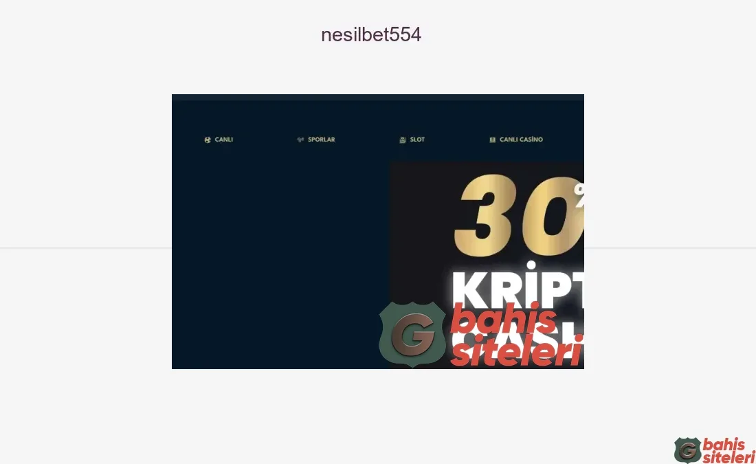 Nesilbet554