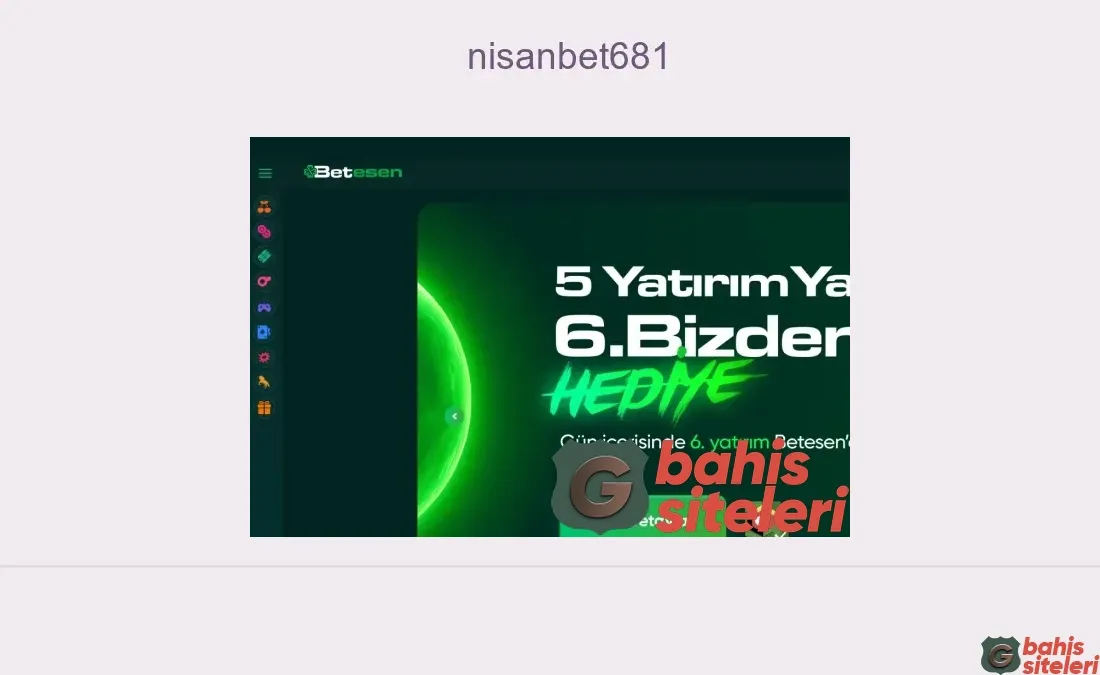 Nisanbet681