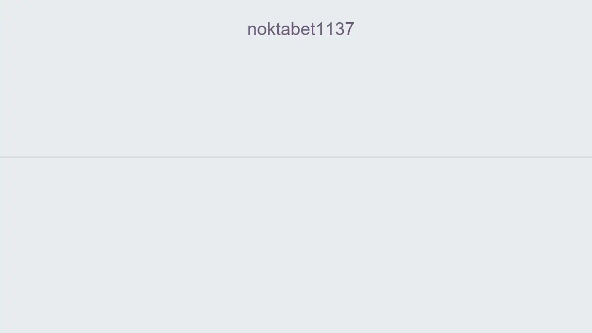 Noktabet1137