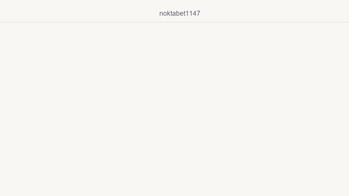 Noktabet1147