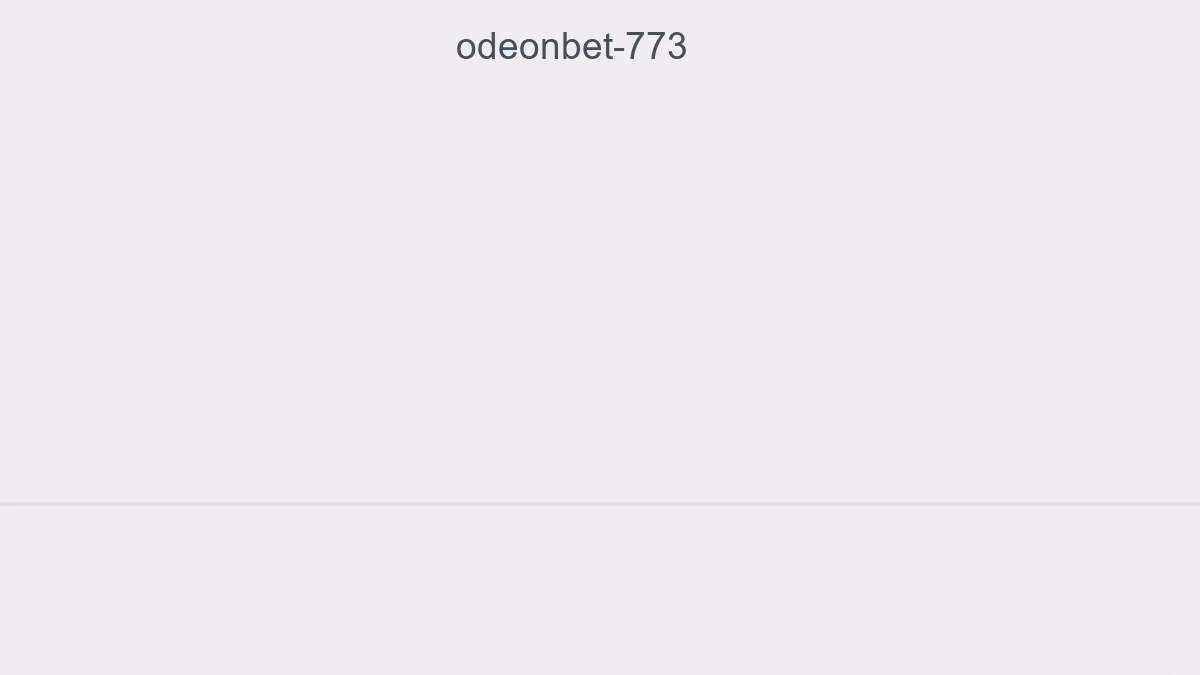 Odeonbet 773