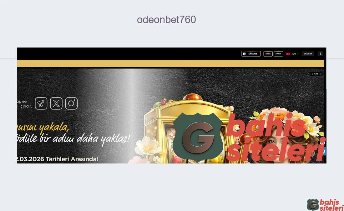 Odeonbet760
