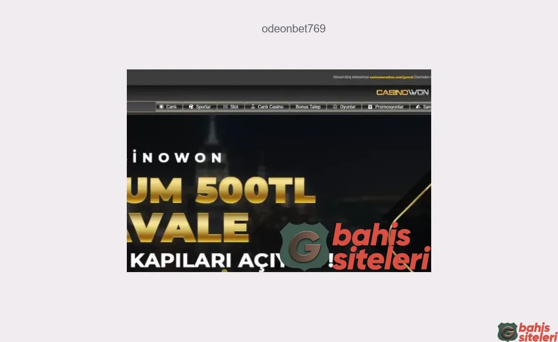Odeonbet769