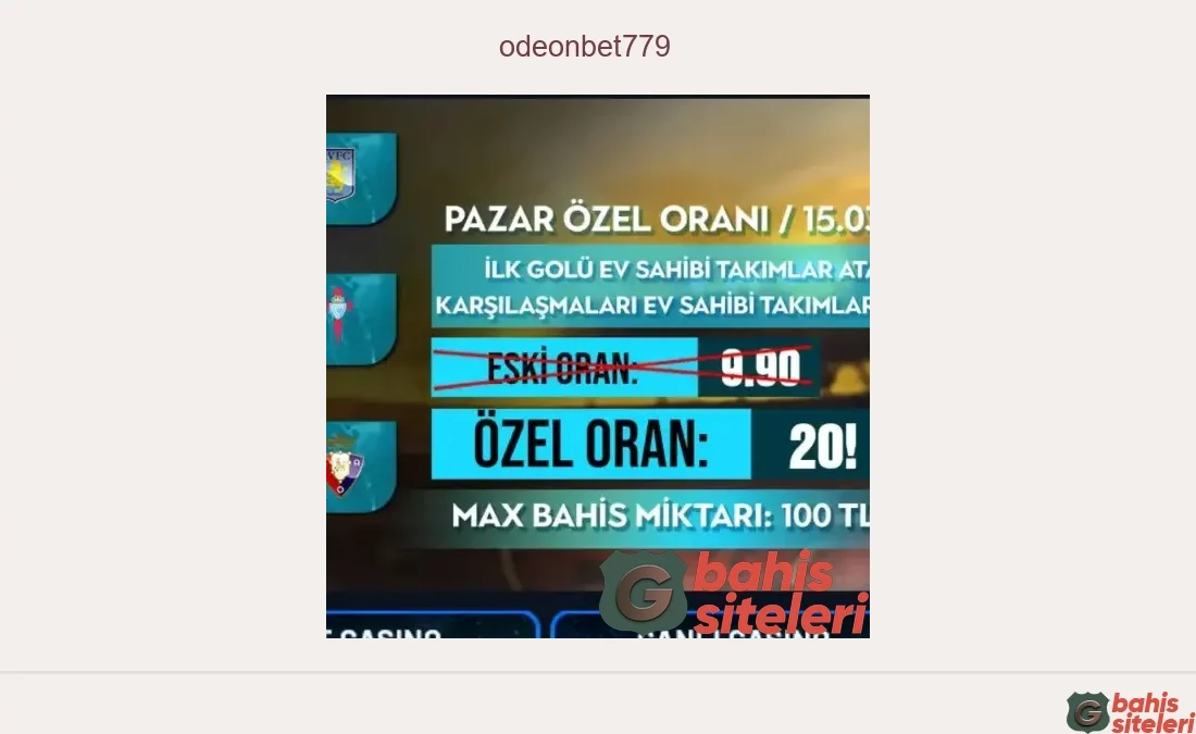 Odeonbet779