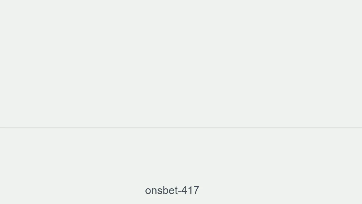 Onsbet 417