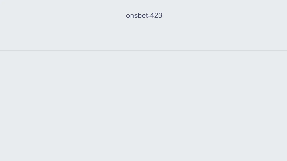 Onsbet 423