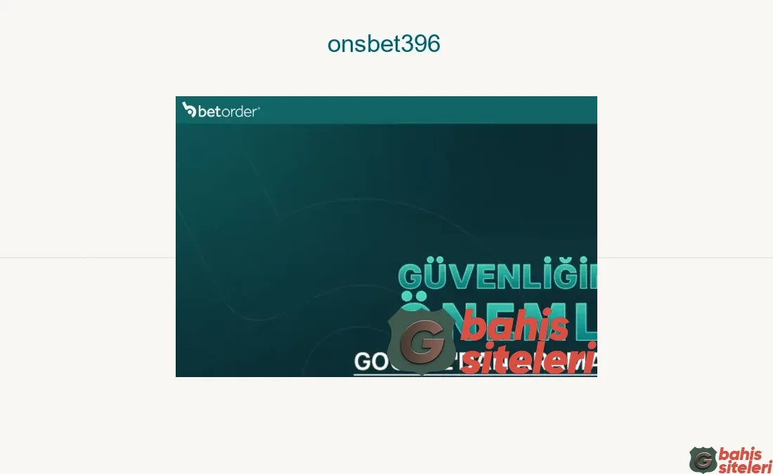 Onsbet396