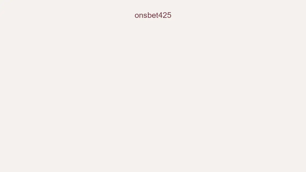Onsbet425