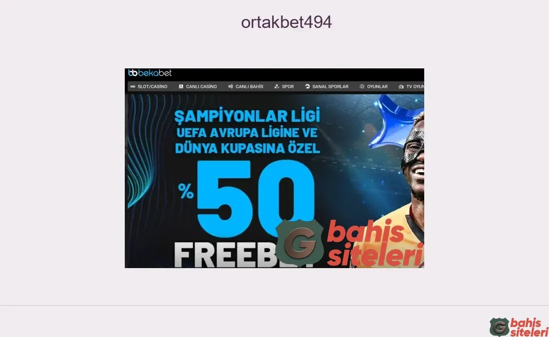 Ortakbet494