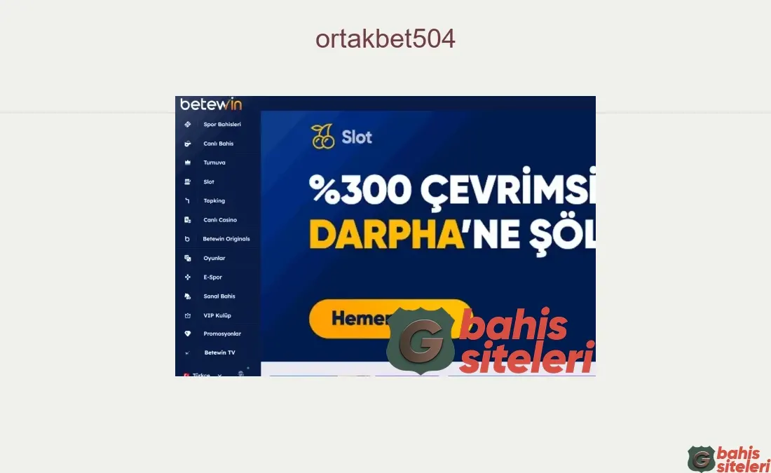 Ortakbet504