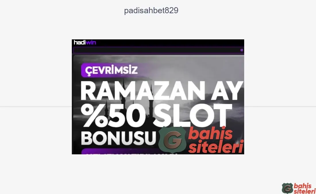 Padisahbet829