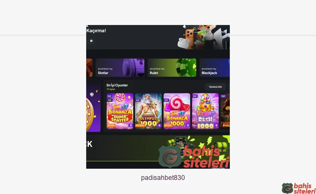 Padisahbet830