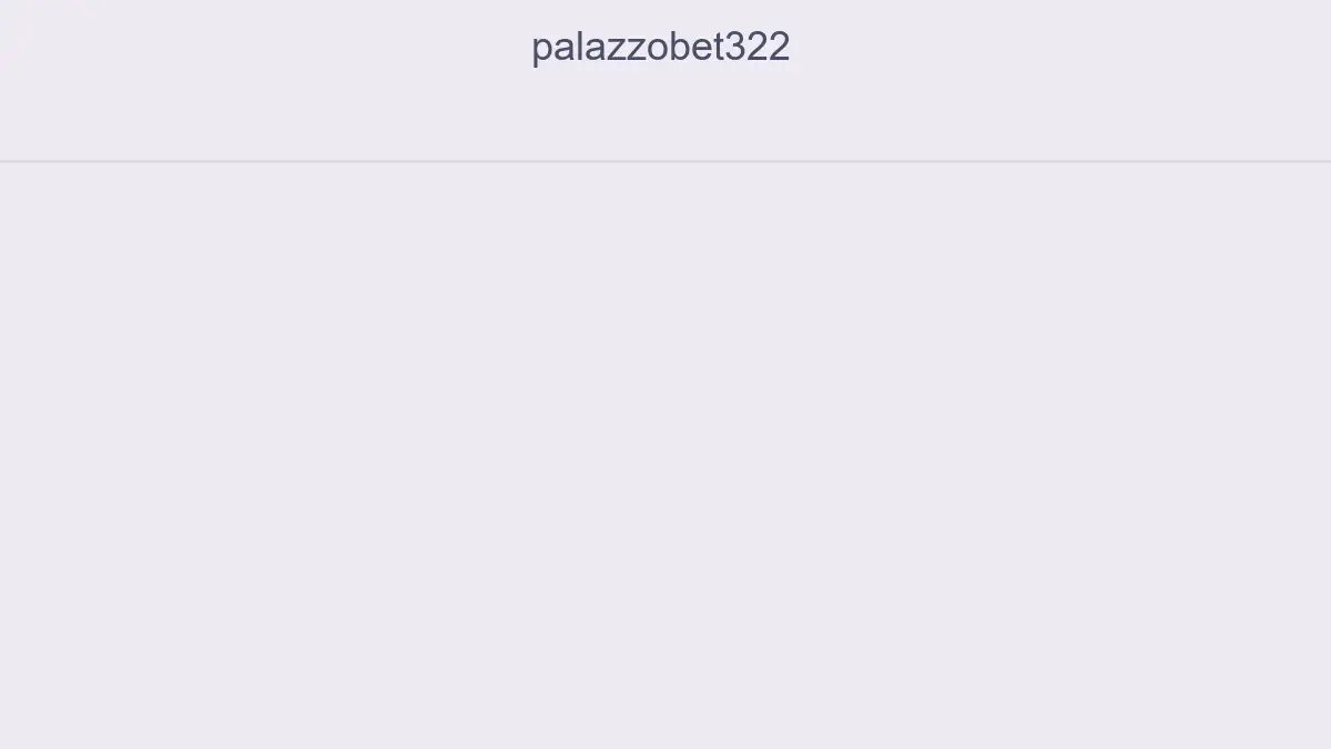 Palazzobet322