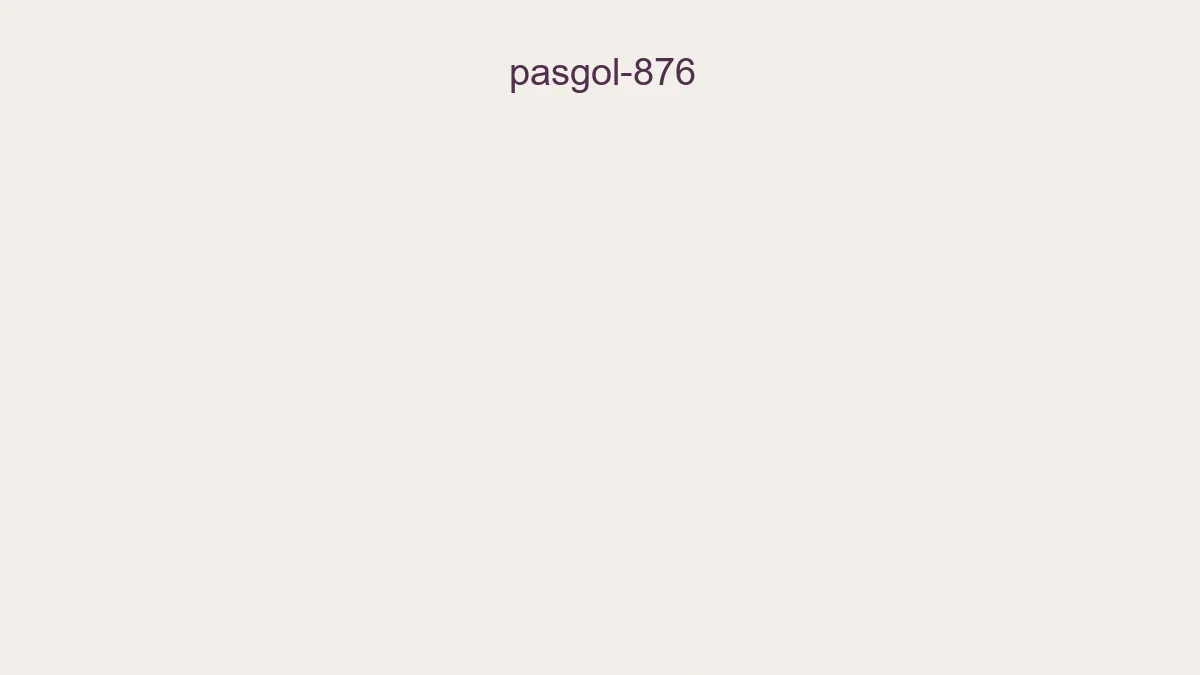 Pasgol 876