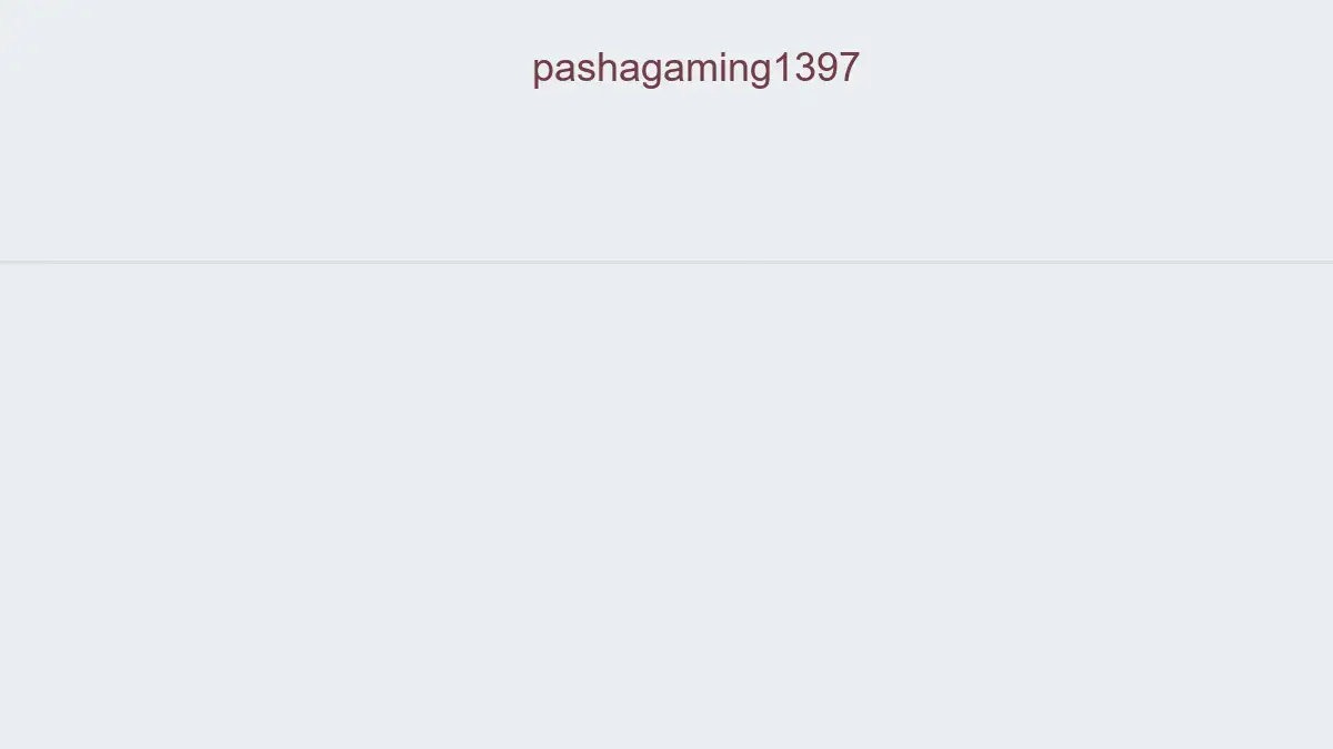 Pashagaming1397