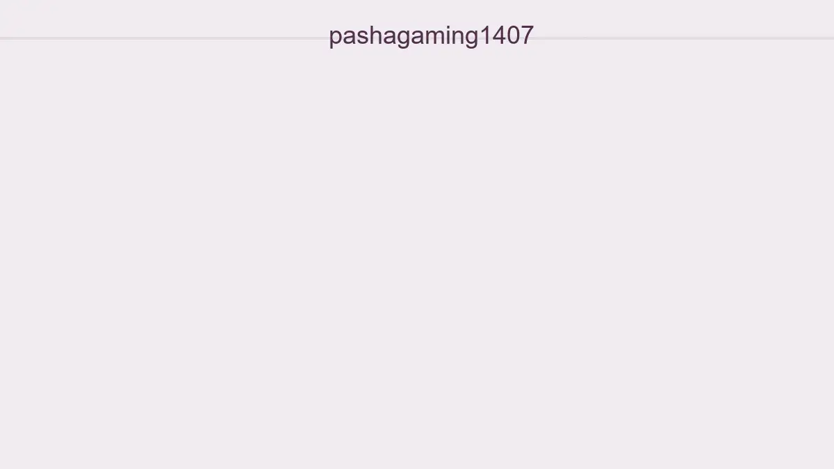Pashagaming1407