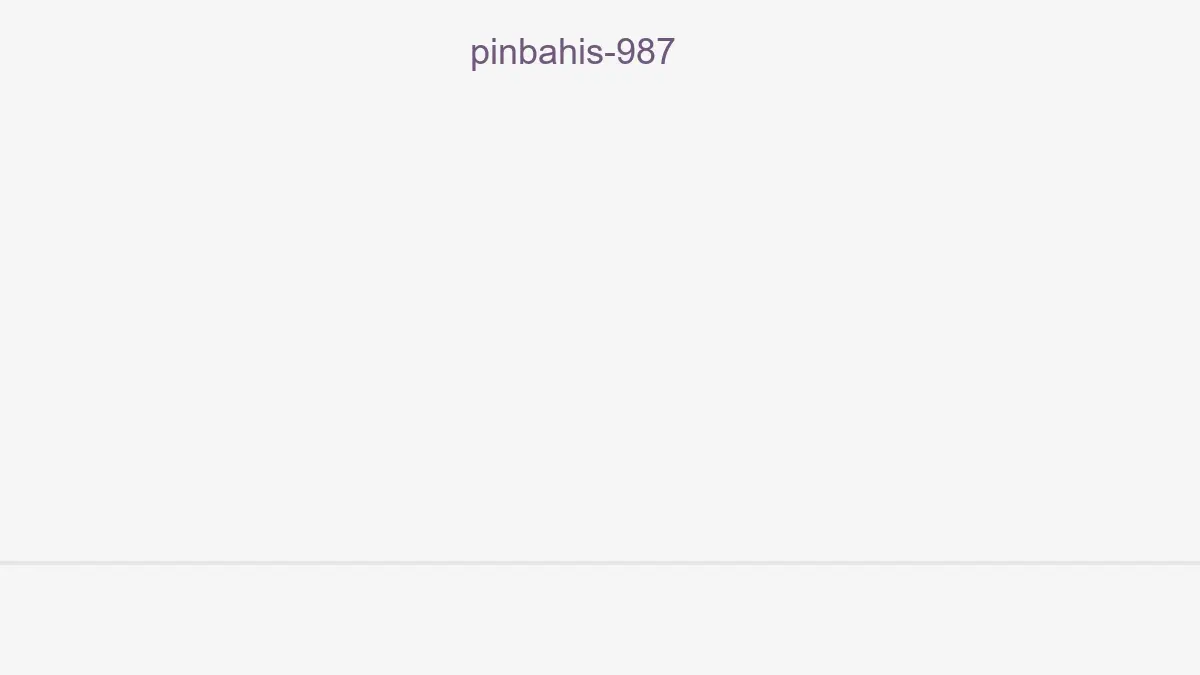 Pinbahis 987