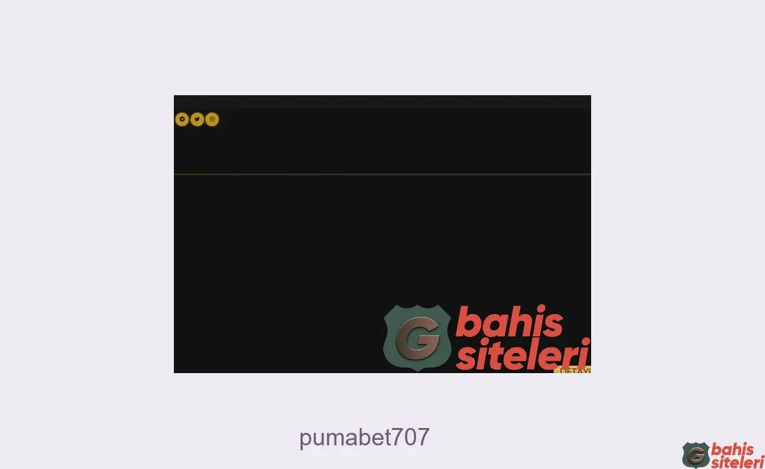 Pumabet707