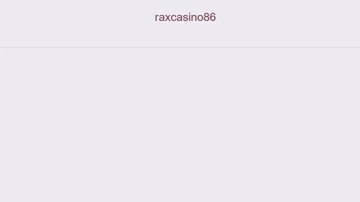 Raxcasino86