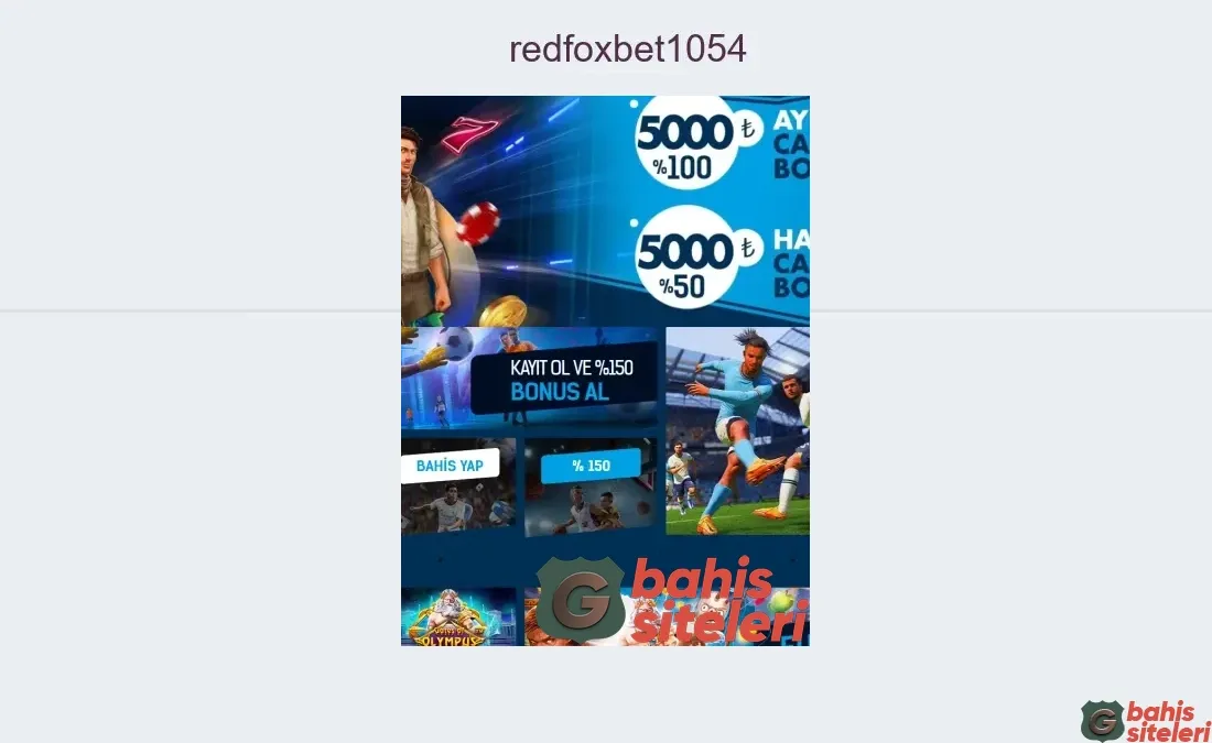 Redfoxbet1054