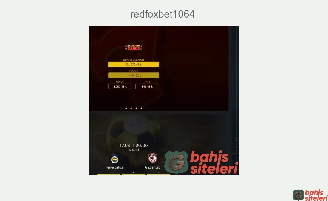 Redfoxbet1064