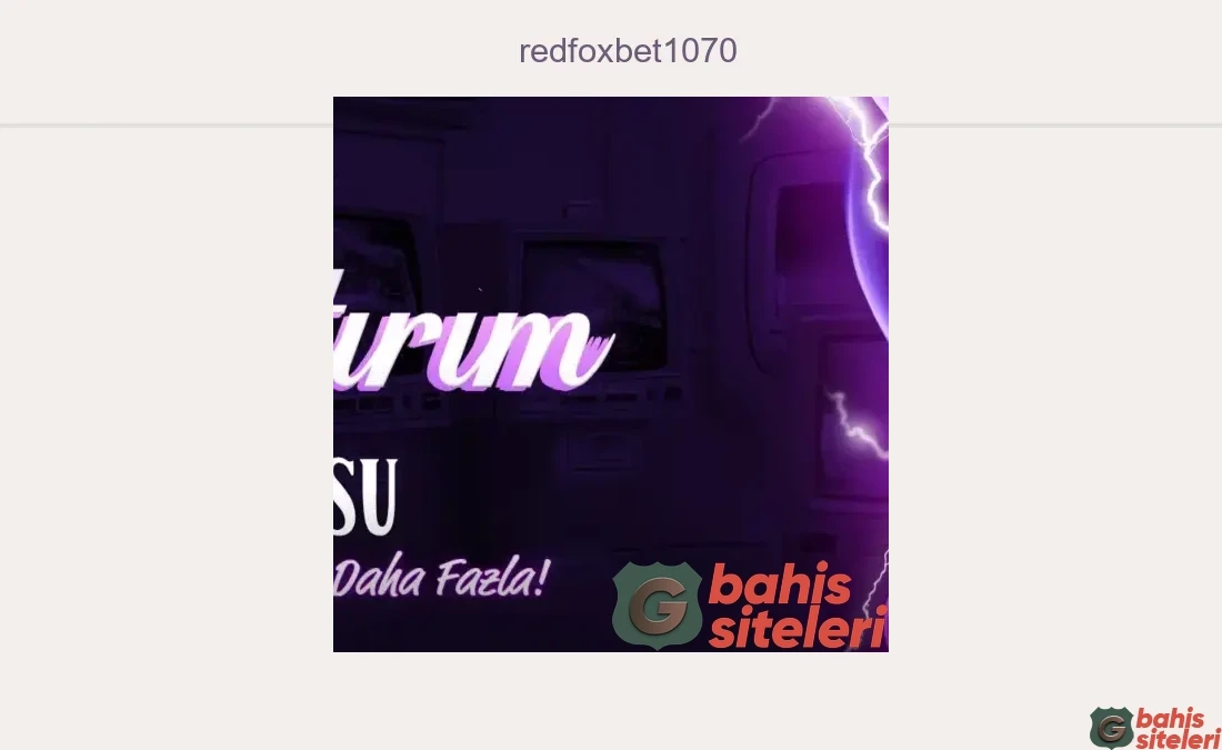 Redfoxbet1070