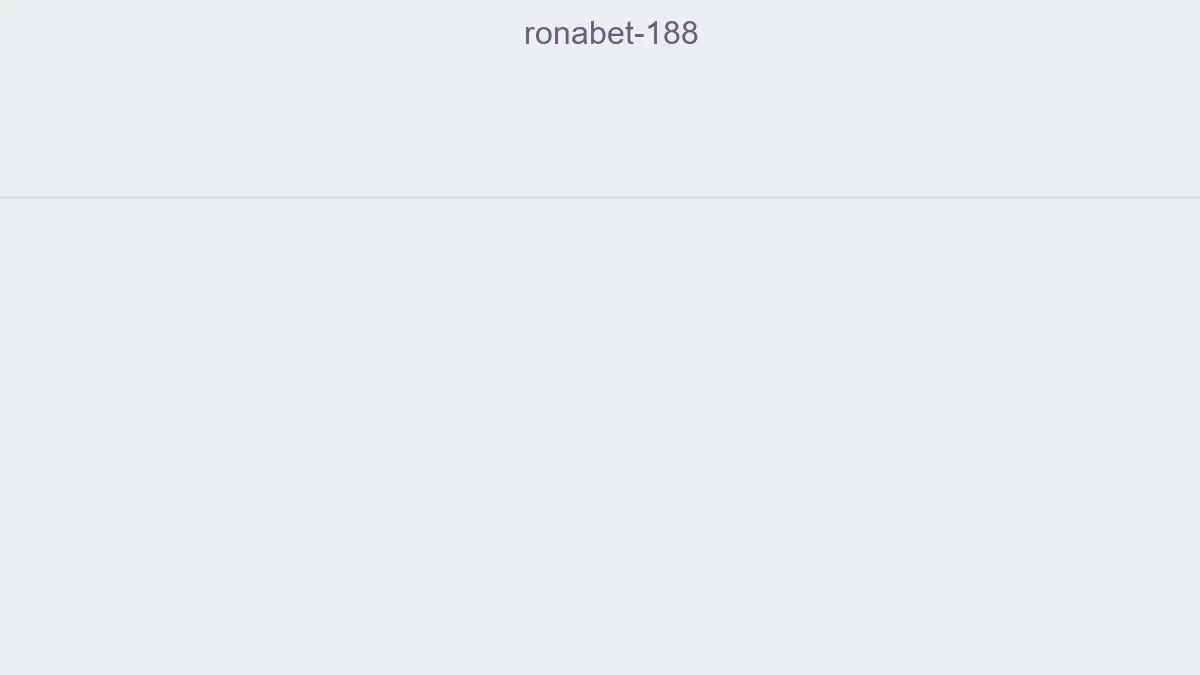 Ronabet 188