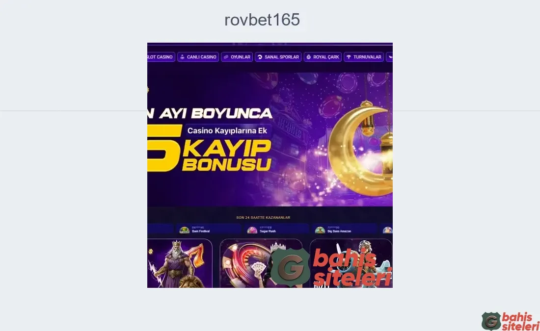 Rovbet165