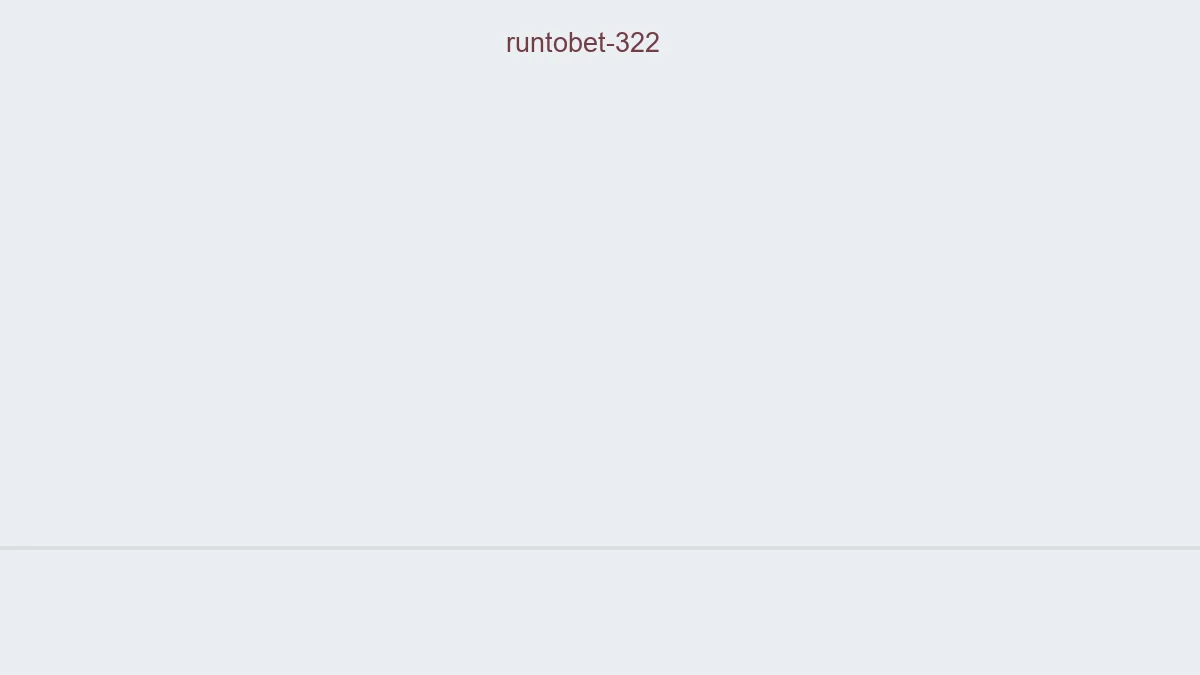 Runtobet 322