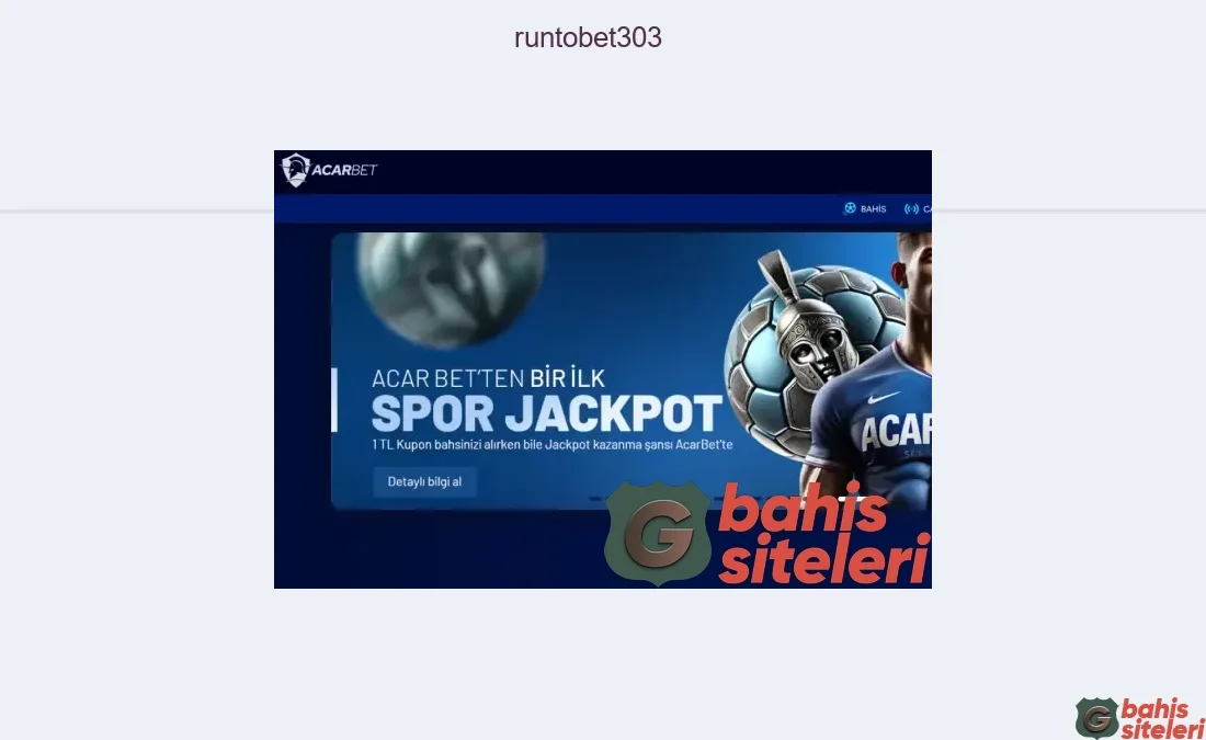 Runtobet303