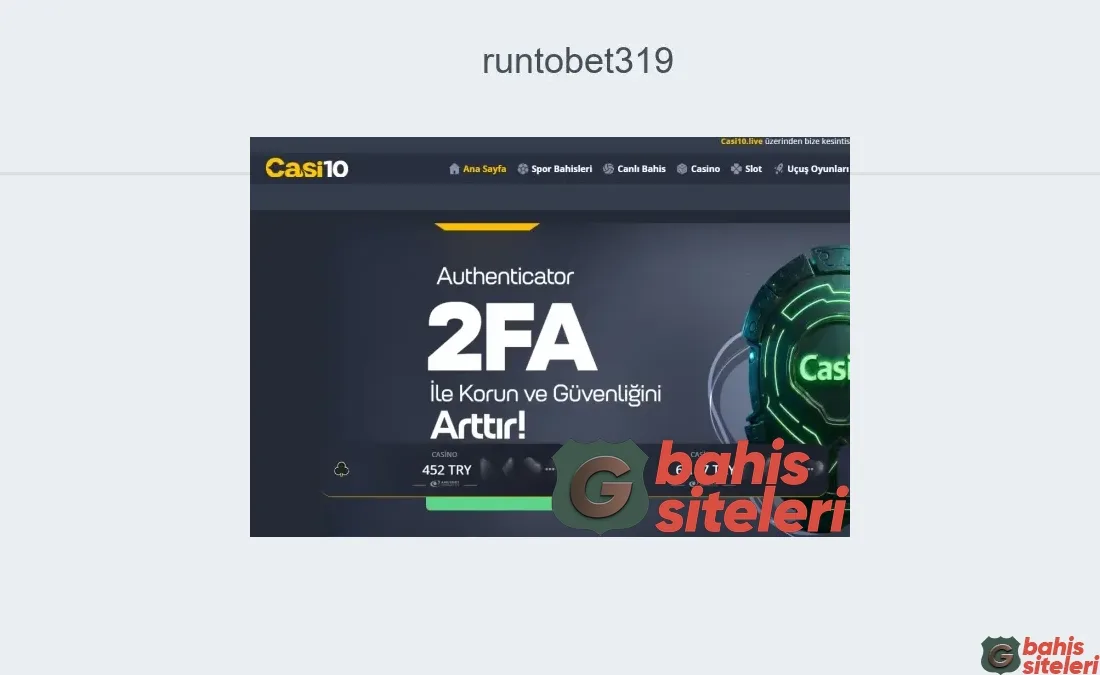 Runtobet319