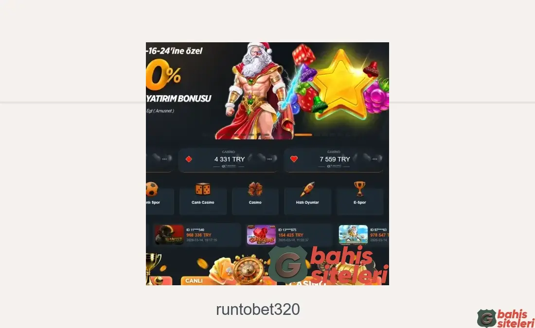 Runtobet320