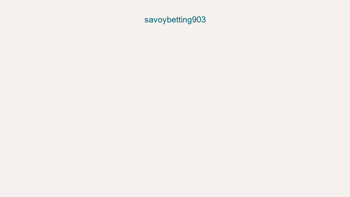 Savoybetting903