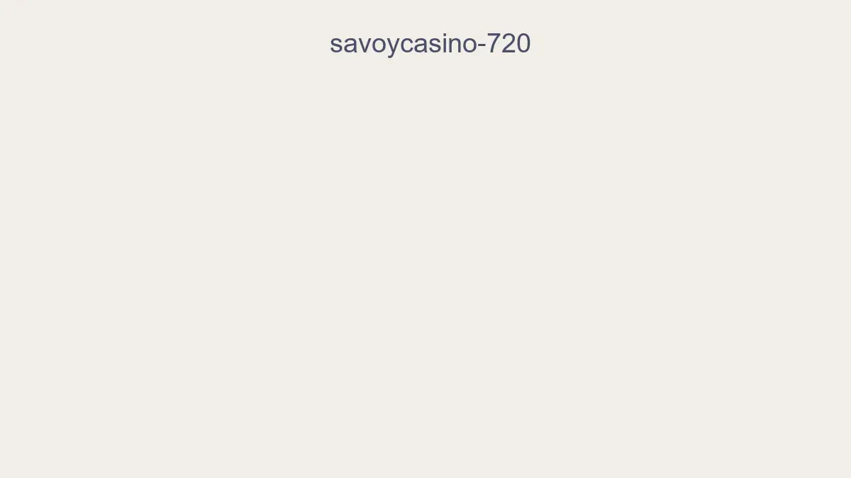 Savoycasino 720