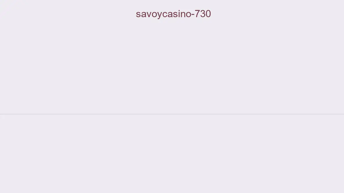 Savoycasino 730