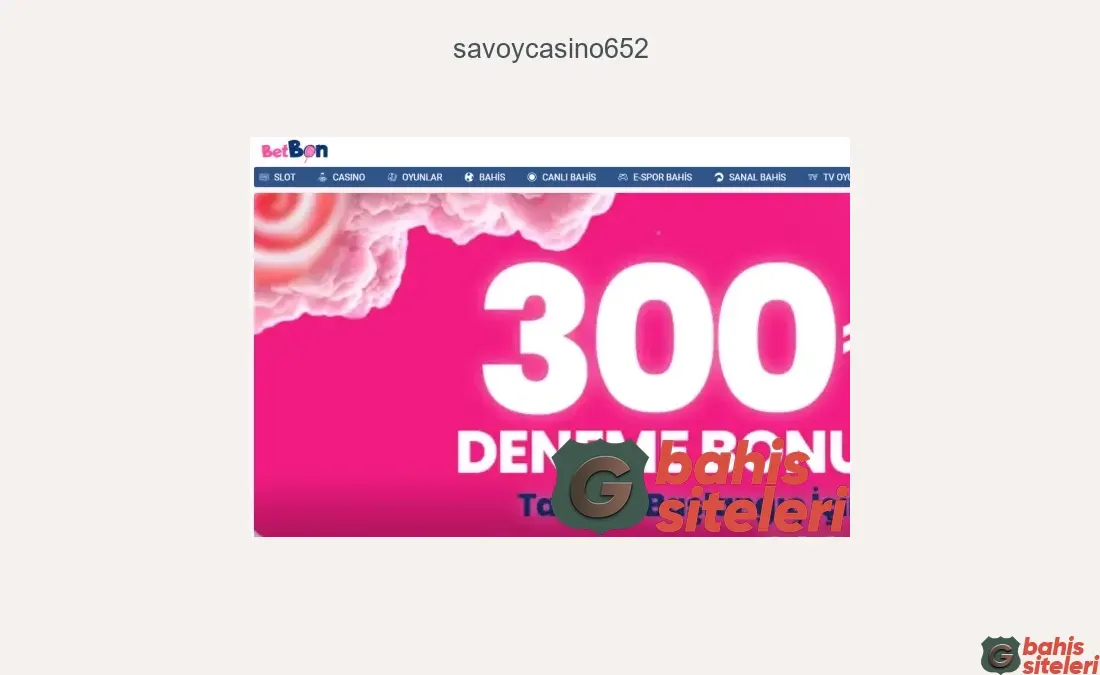Savoycasino652