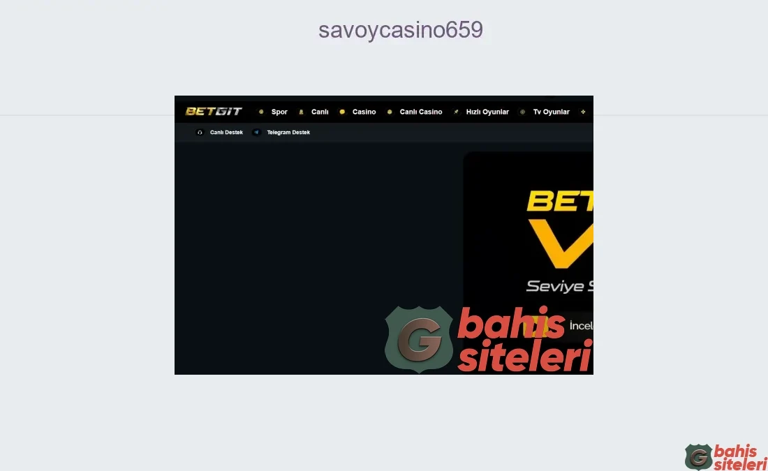 Savoycasino659