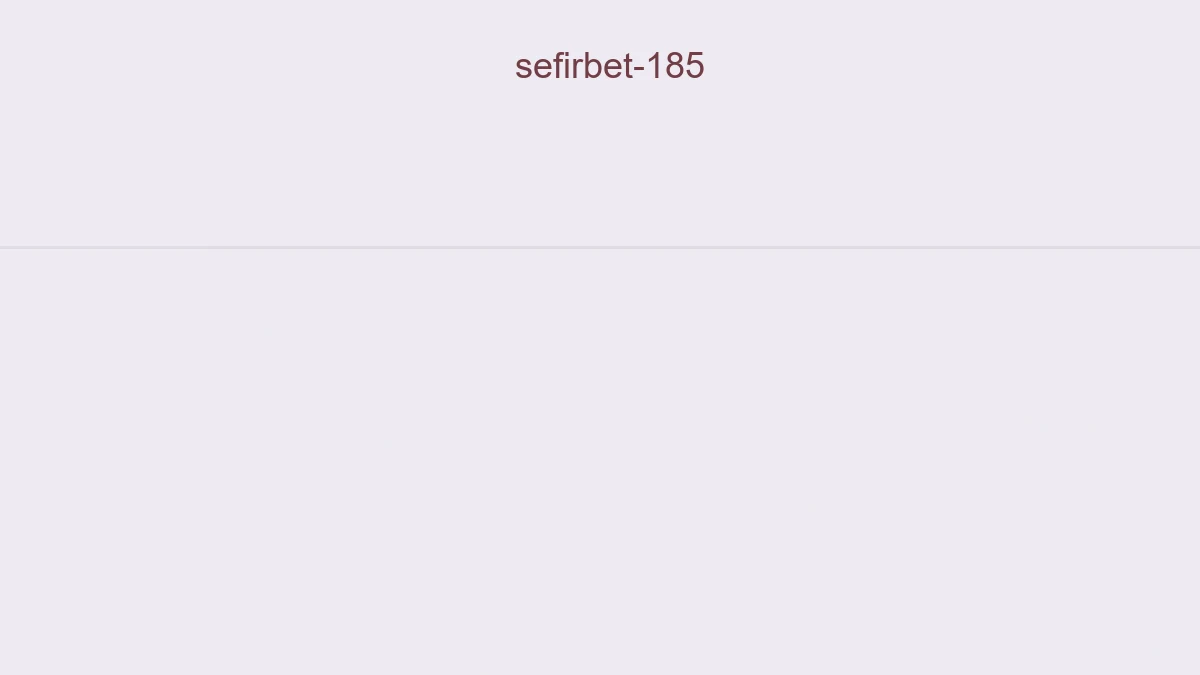 Sefirbet 185