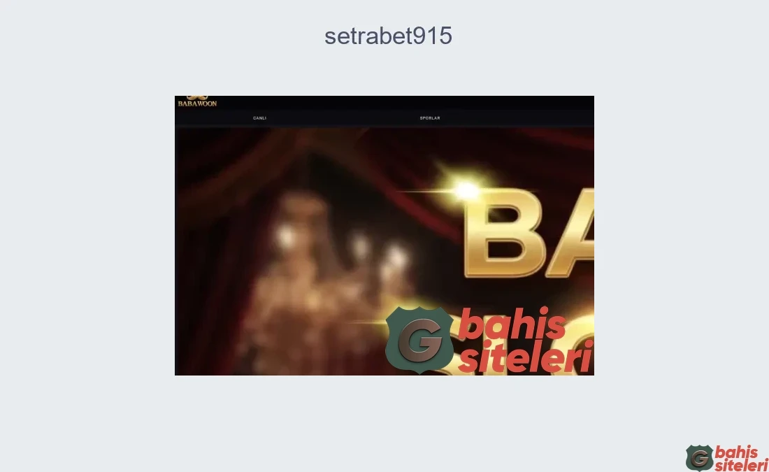 Setrabet915