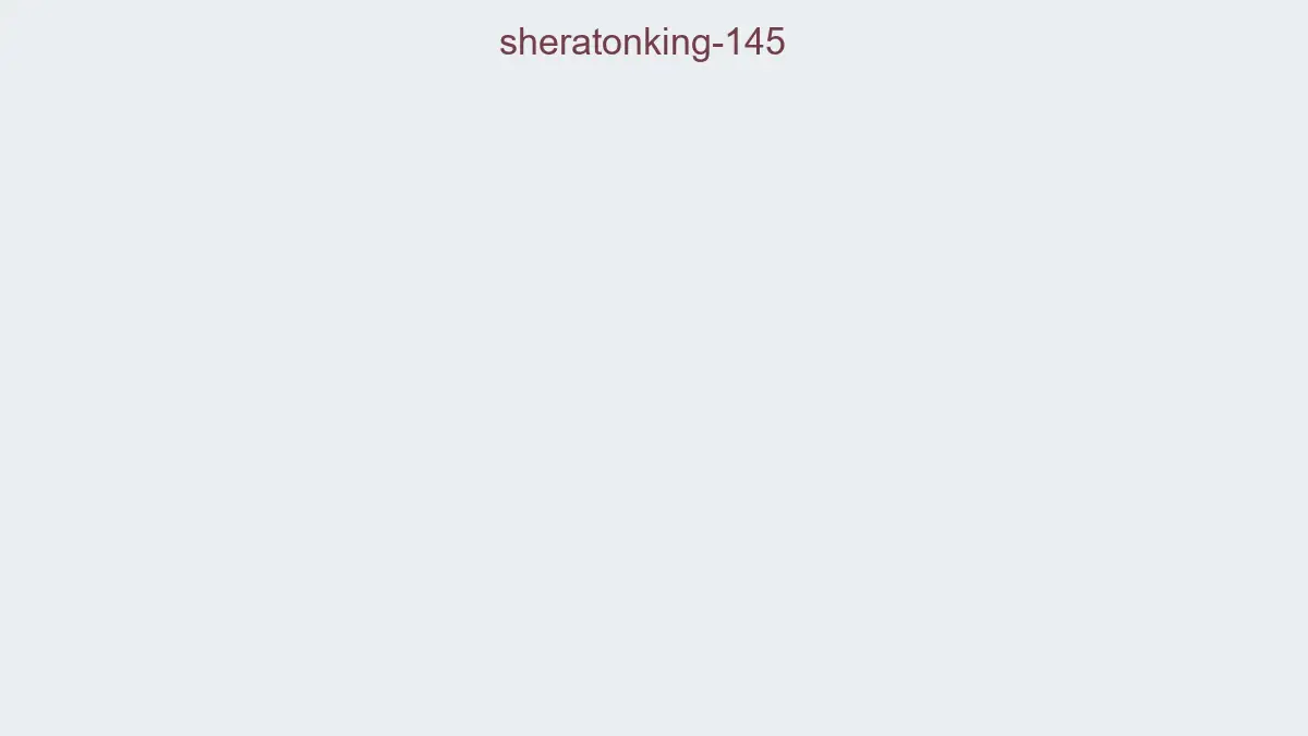 Sheratonking 145