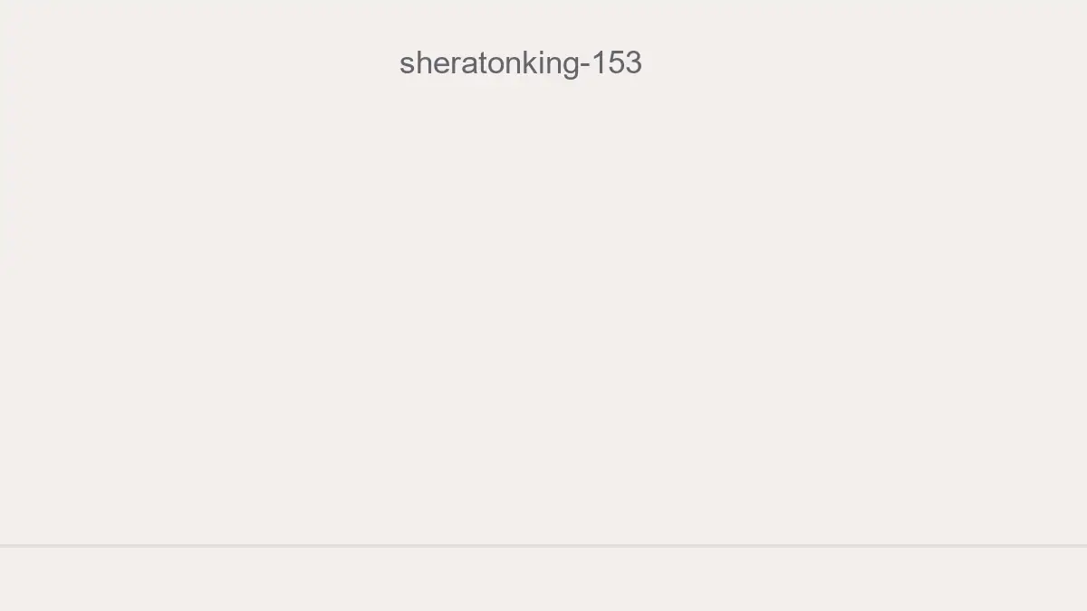 Sheratonking 153