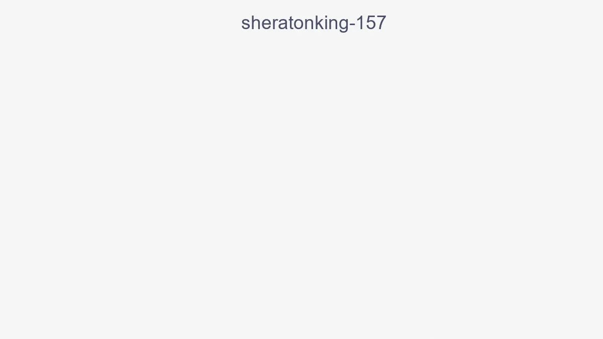 Sheratonking 157