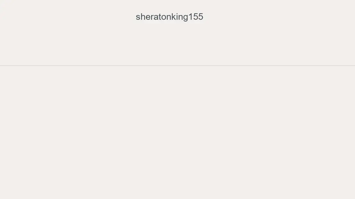 Sheratonking155