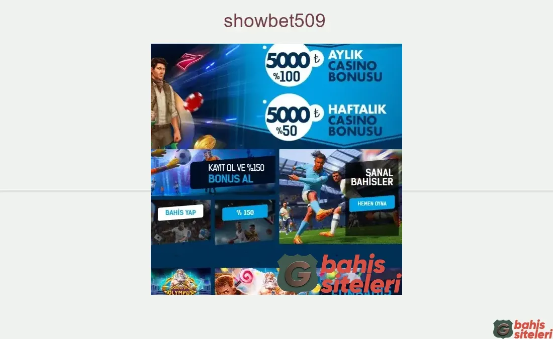 Showbet509