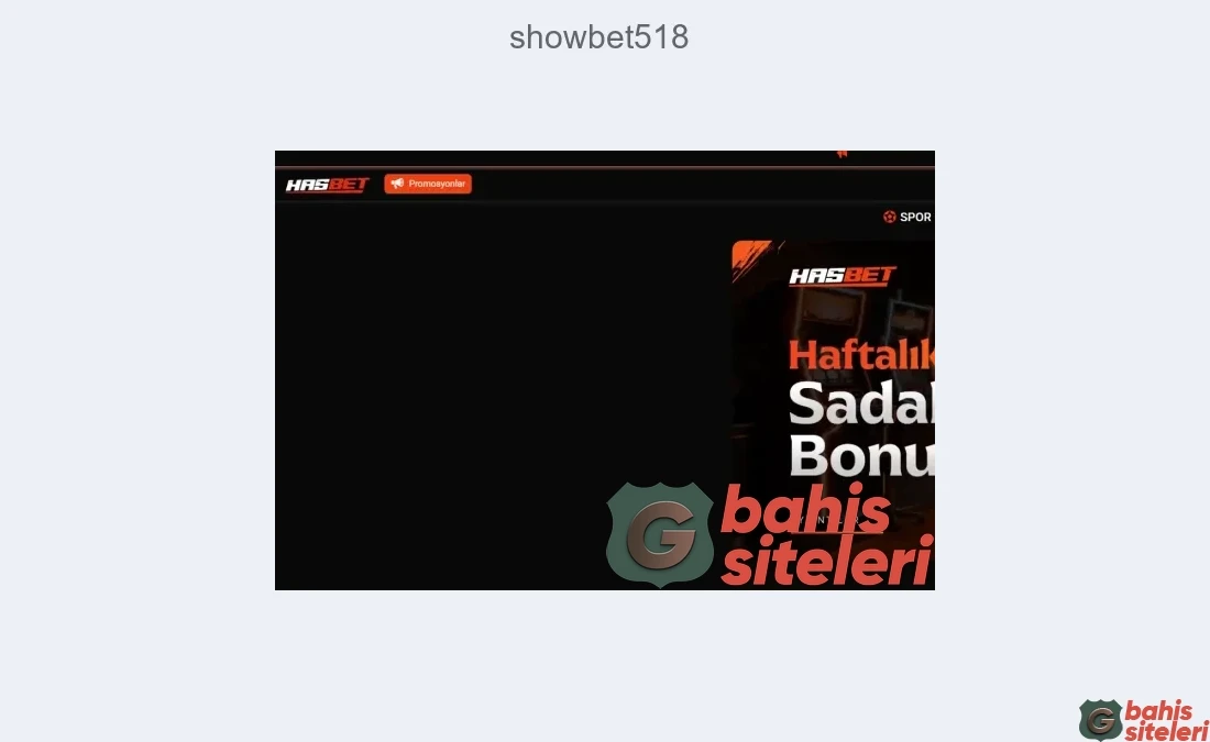 Showbet518